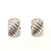 Orecchini Domar Gioielli Donna Orecchino cerchio argento 925 in Argento EOB115607